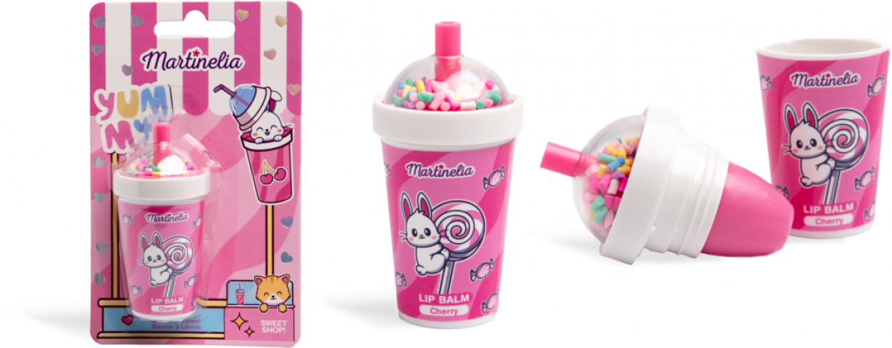 MARTINELIA YUMMY STRAWBERRY CUP LIP BALM 90029 52555