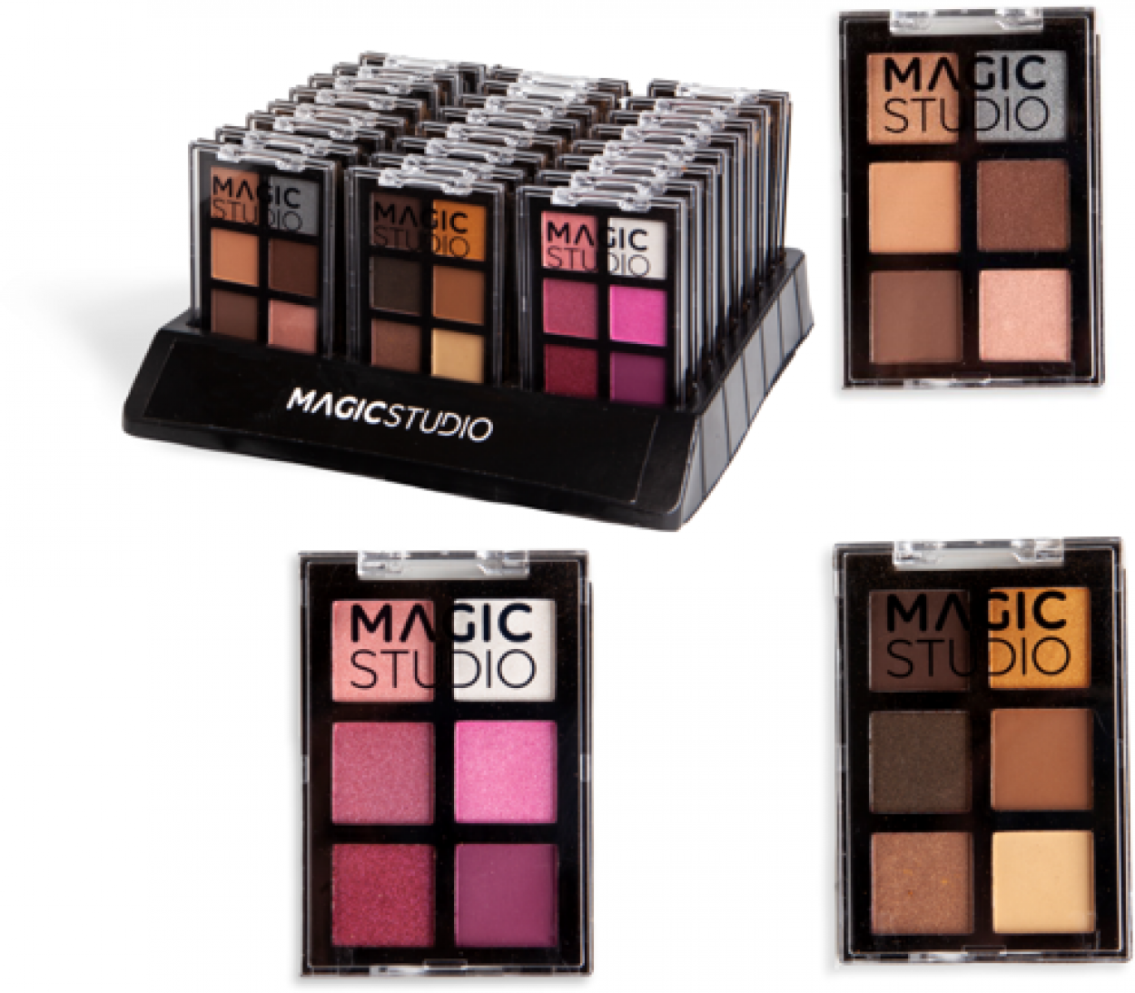 MAGIC STUDIO EYESHADOW PALETTE 6 COLOURS 26129 52555