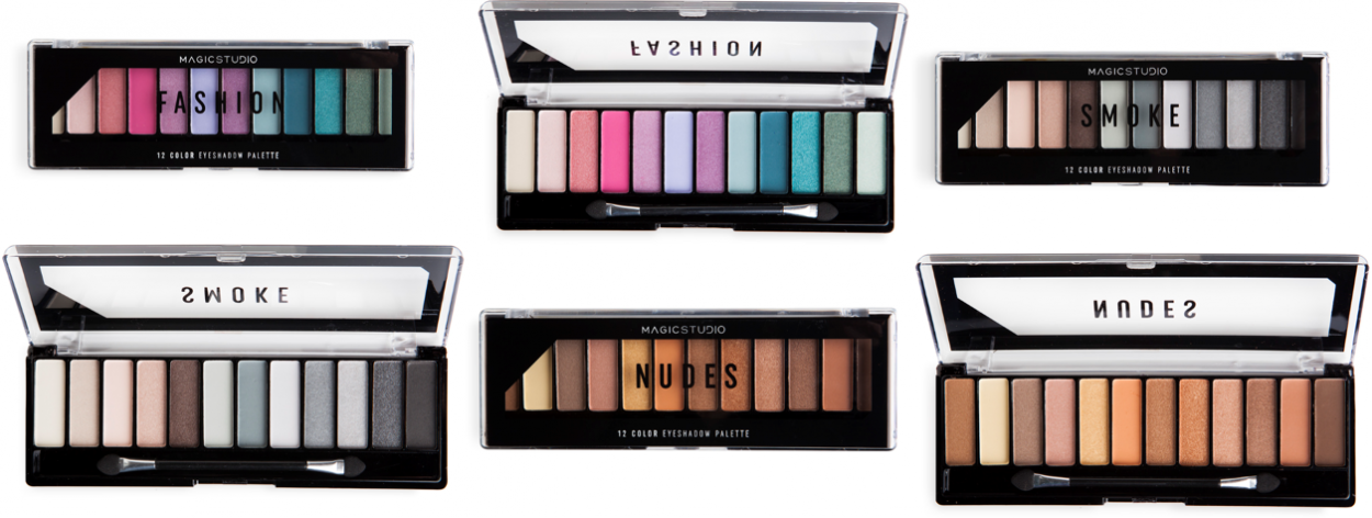 MAGIC STUDIO EYESHADOW PALETTE 12 COLOURS 24120 52555