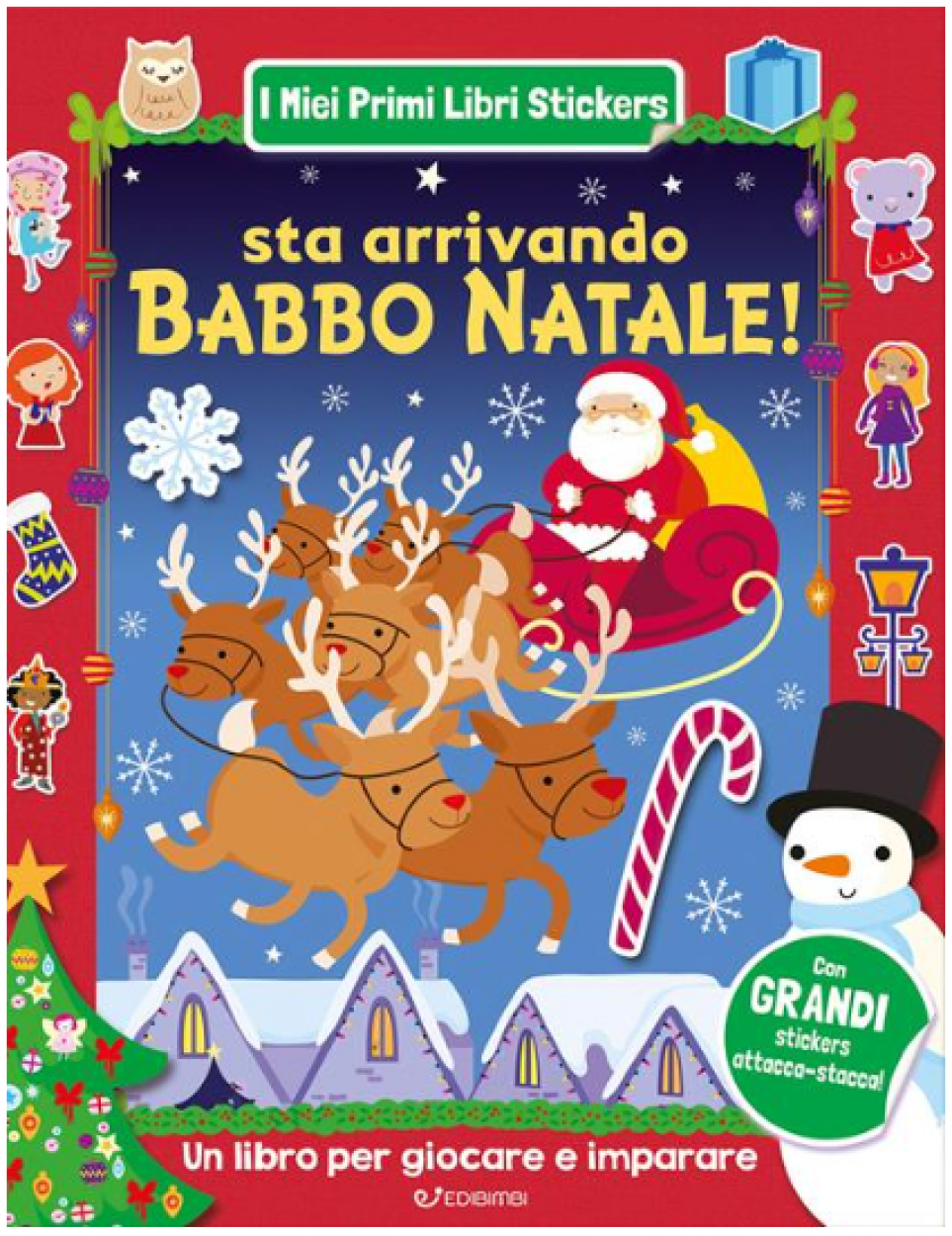 MIEI PRIMI LIBRI STICKERS2 - BABBO NATALE 644617 41417