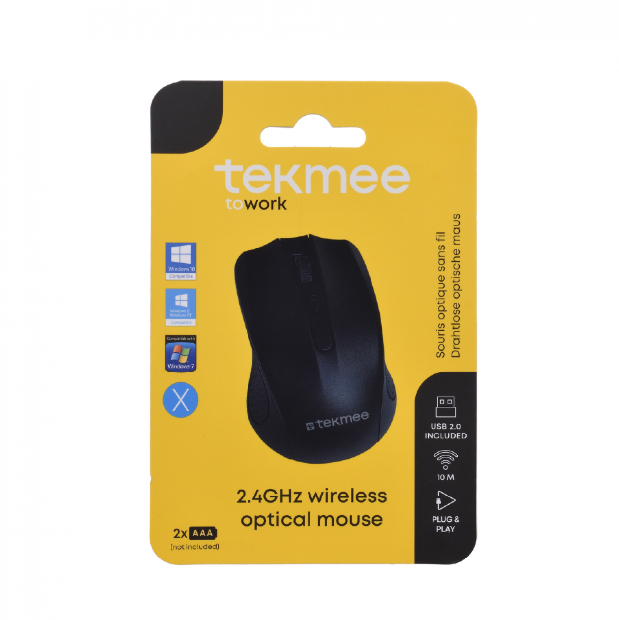 TEKMEE 2.4G WIRELESS MOUSE 160 40430147 41187