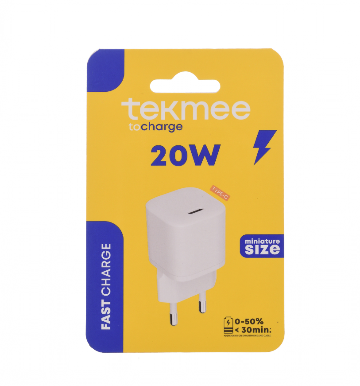 TEKMEE MINI SQUARE 20W FAST WALL CHARGE 40430338 41187