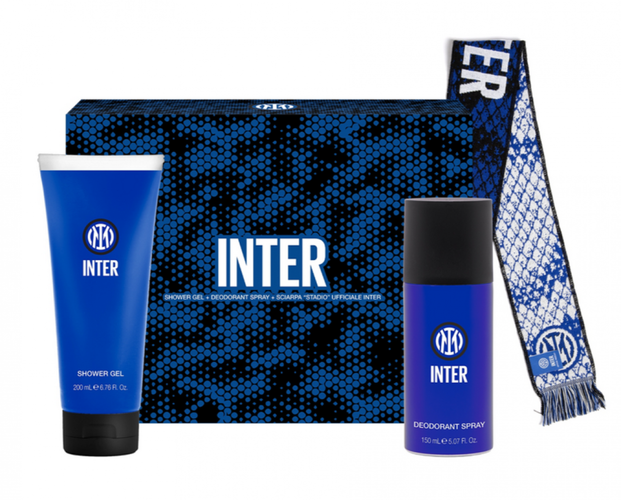 INTER GIFT SET DEO 150ml + SH 200ml + SCIARPA 864157 41457
