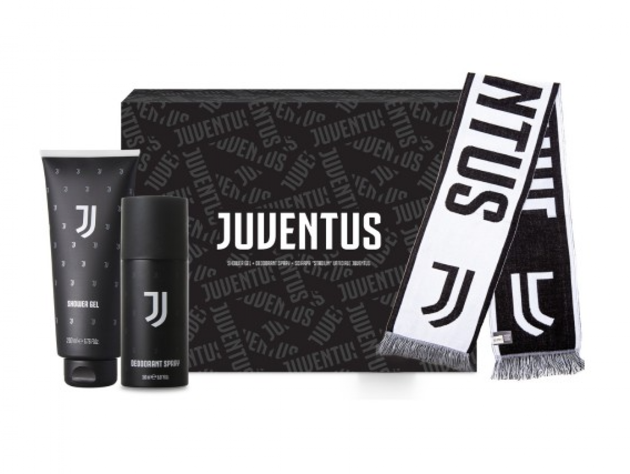 JUVENTUS GIFT SET SCIARPA + DEO 150ml + SHOWER GEL 200ml TB 864133 41457