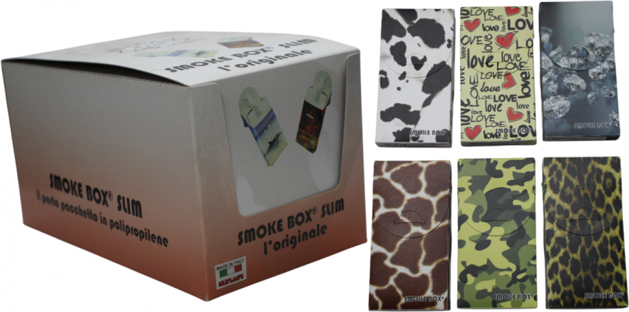 SMOKE BOX SLIM P/PAC.PPL STAM.SLIM 101SL ASSORTITI