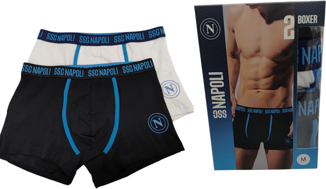 BPBX011N001 BIPACK BOXER ADULTO NAPOLI TG M 40703
