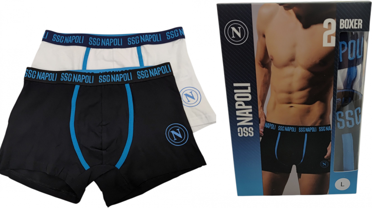 BPBX011N001 BIPACK BOXER ADULTO NAPOLI TG L 40703