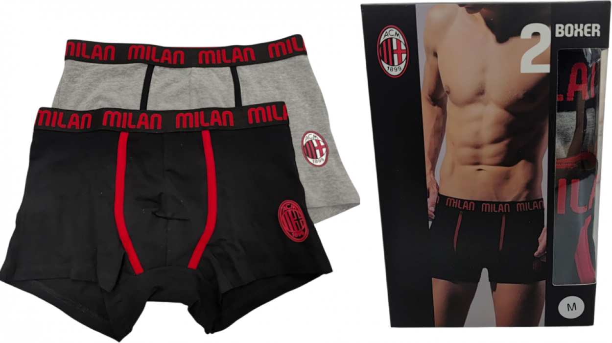 BPX011M001 BIPACK BOXER ADULTO MILAN TG M 40703