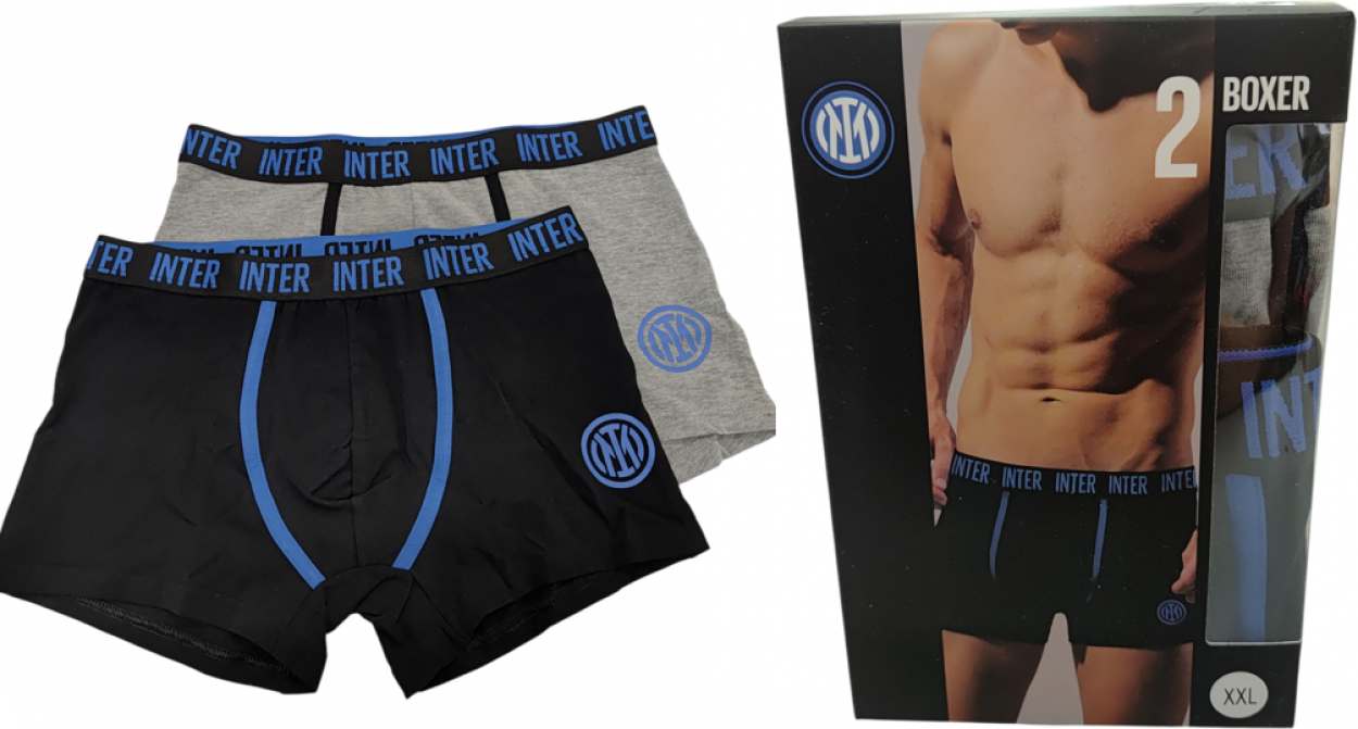 BPBX011I001 BIPACK BOXER ADULTO INTER TG XXL 40703