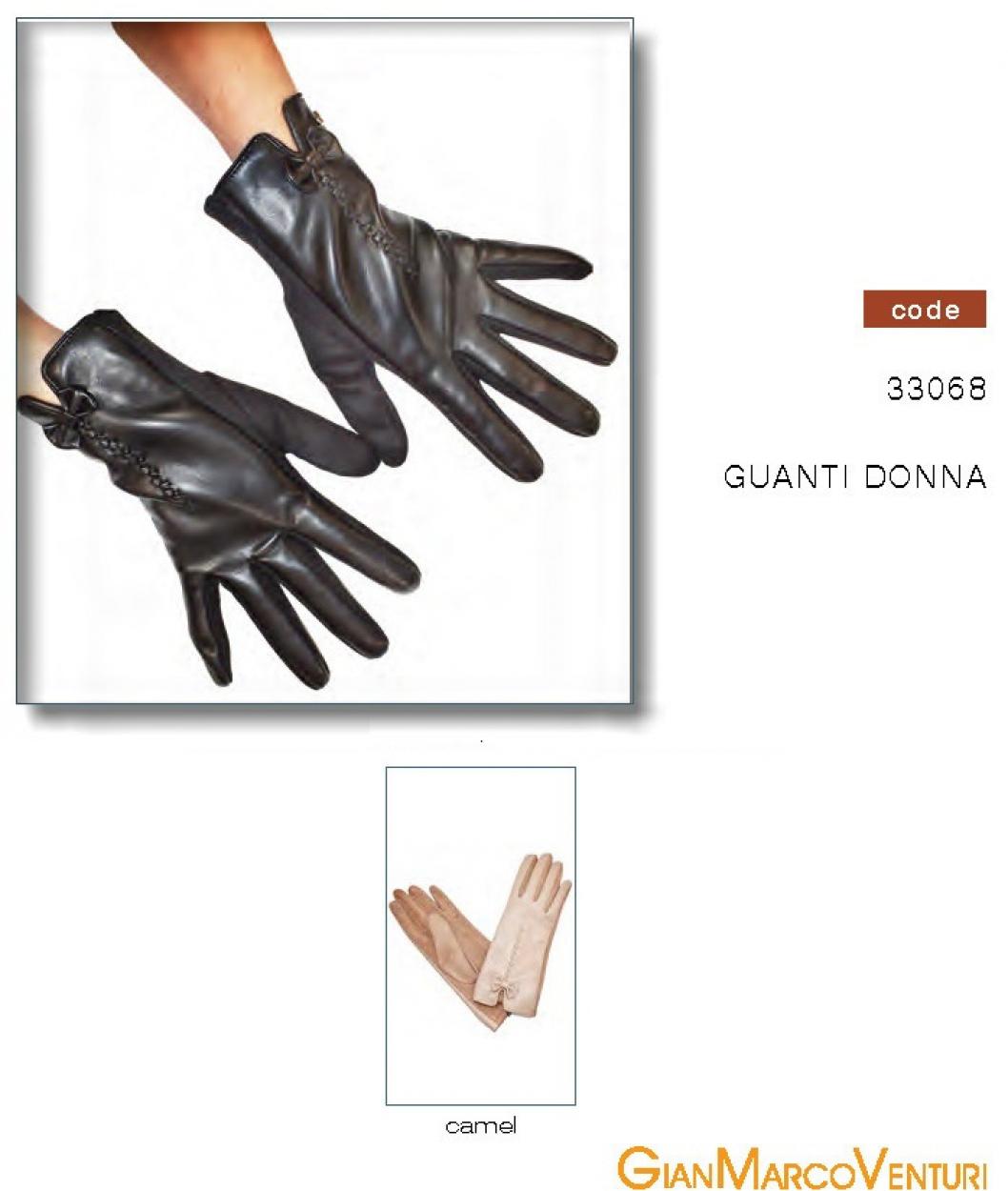GUANTO DONNA CAMEL 33068CAM 41100