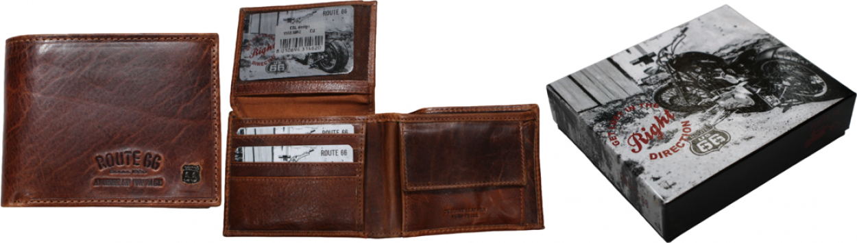 1568/MR2 CU PORTAFOGLI UOMO PELLE CUOIO 11x9cm 41233