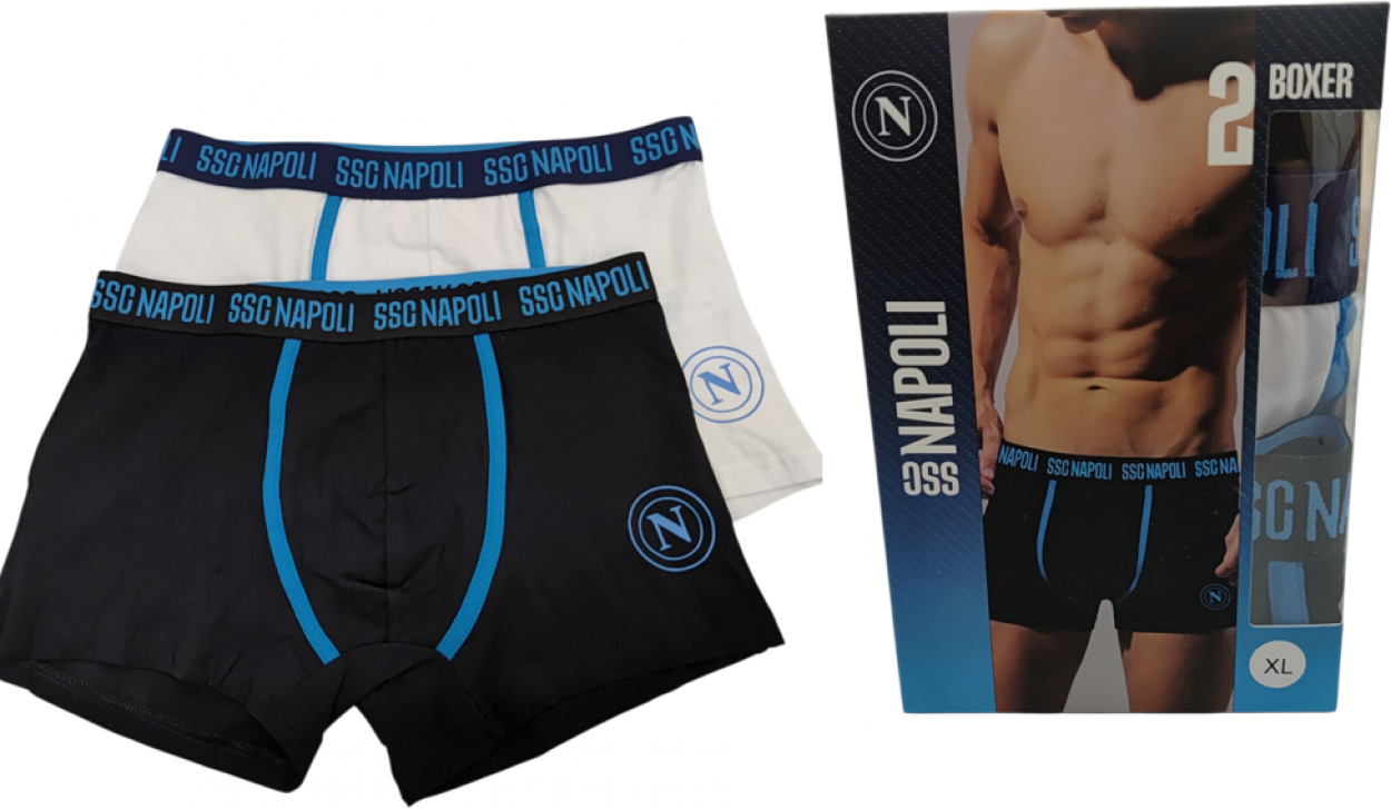 BPBX011N001 BIPACK BOXER ADULTO NAPOLI TG XL 40703