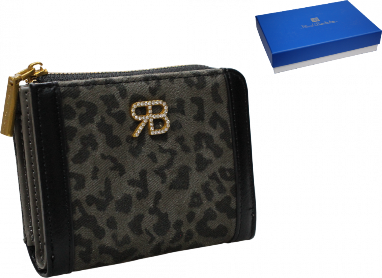 2497/LEO3 NE PORTAFOGLI DONNA NERO 11,5x9cm 41233