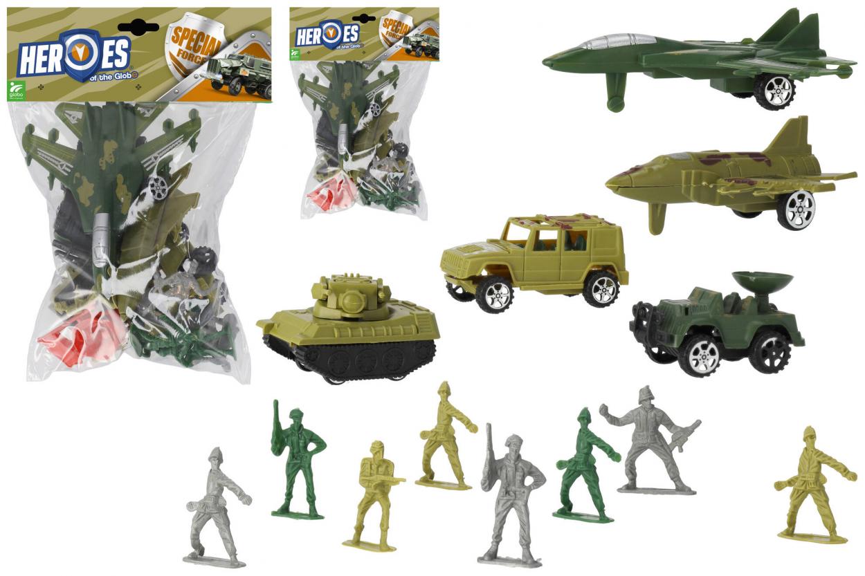 SOLDATINI CON MEZZI MILITARI 42309 41185
