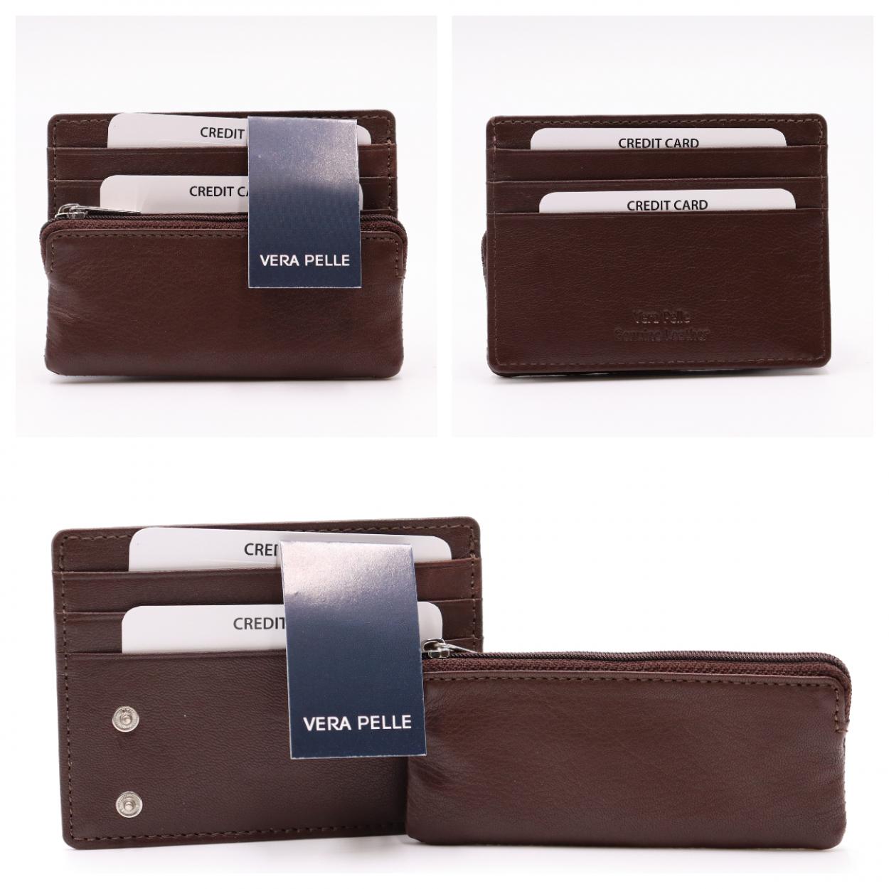 PF564-109 PF UOMO VERA PELLE TESTA MORO 52248