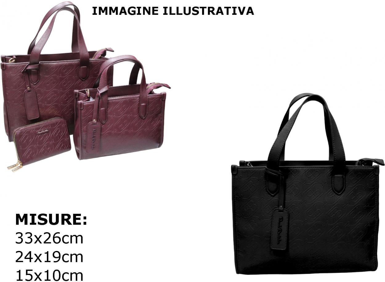 62057/SETJ2 NE L BAULETTO, M BAULETTO NERO 41233