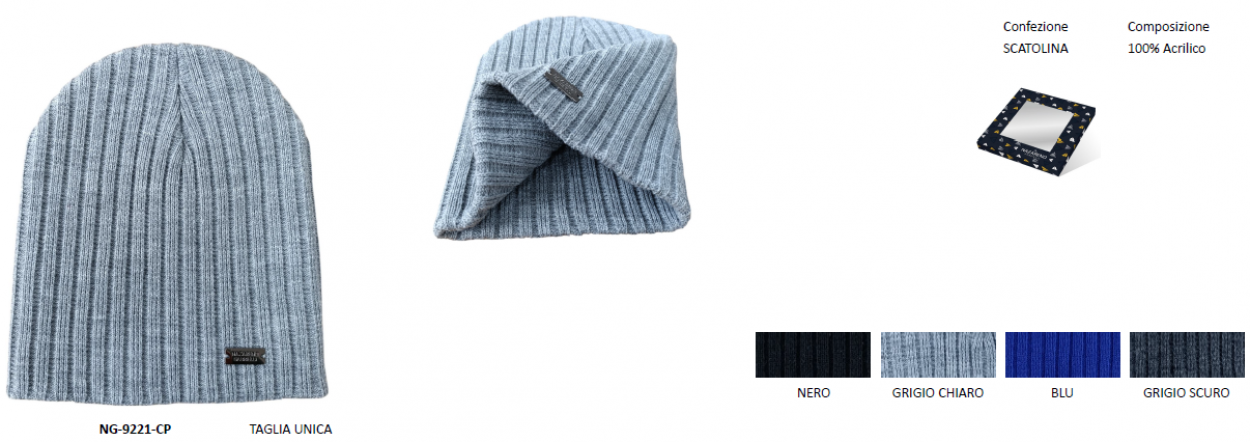 NG9221CP BERRETTO UOMO 55434
