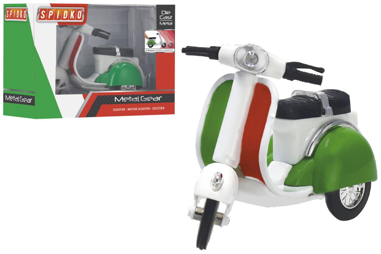 SCOOTER ITALIA DIE CAST RETROCARICA 42505 41185