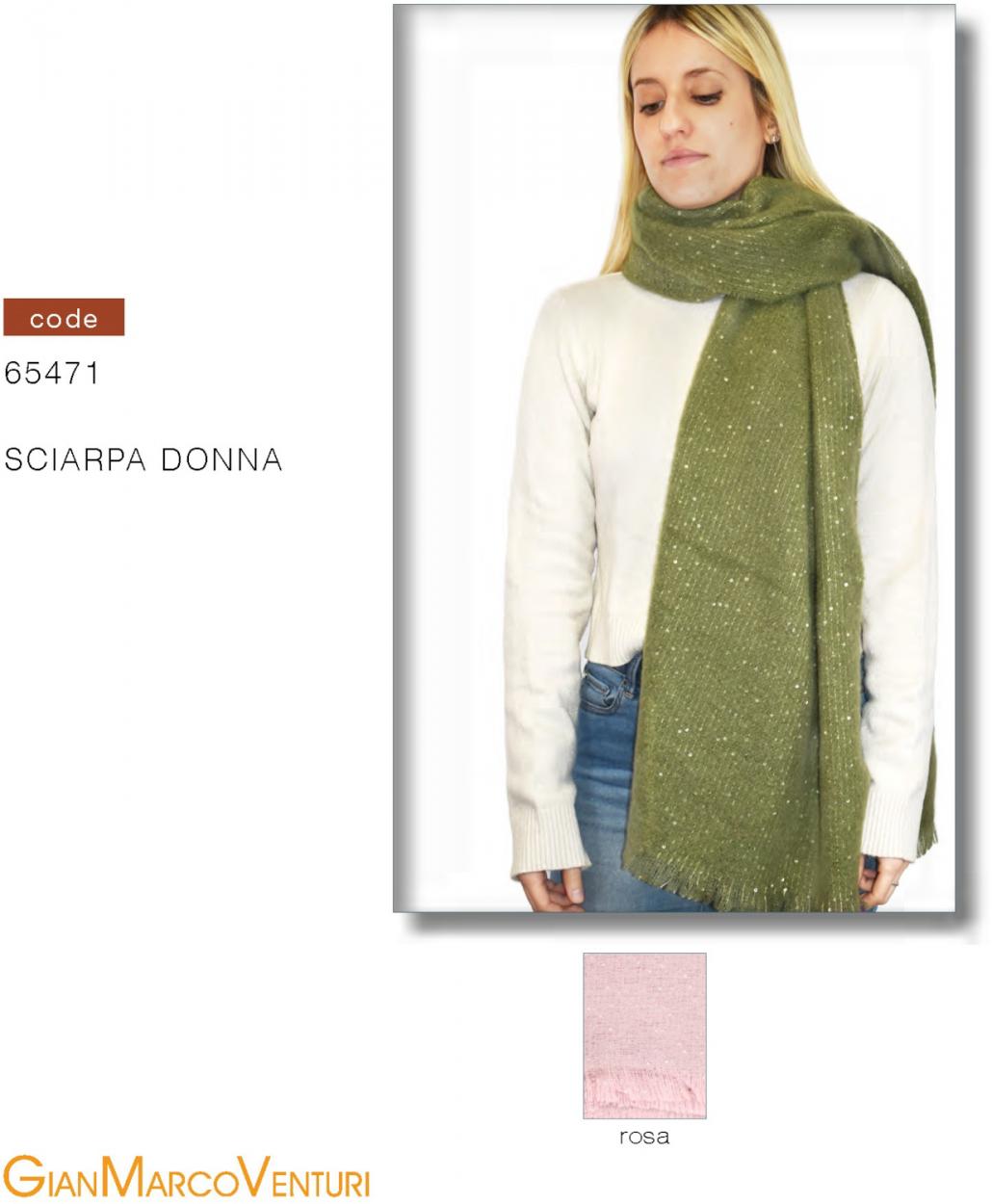 SCIARPA DONNA ROSA 65471RO 41100