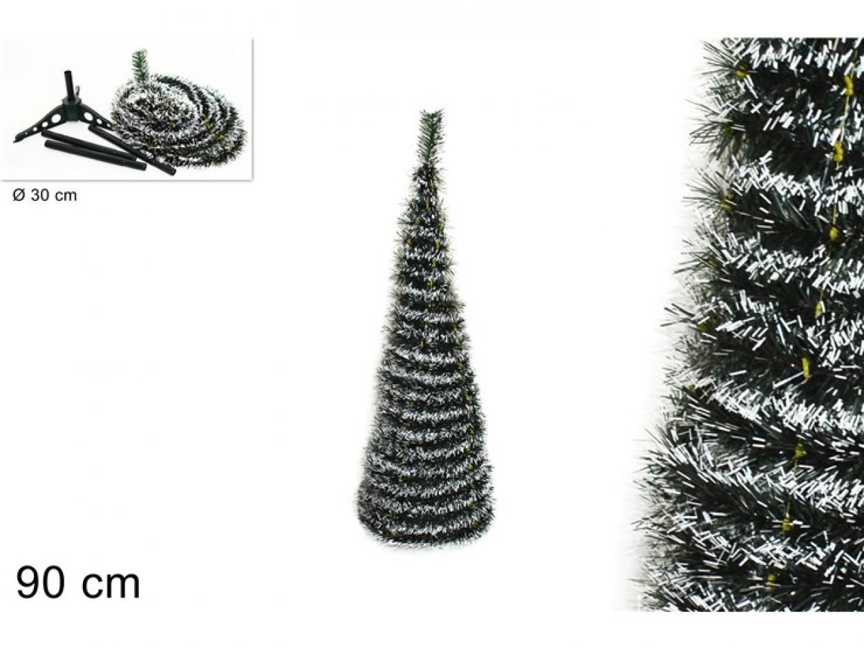 ALBERO RICHIUDIBILE INNEVATO 90cm 714245 40649