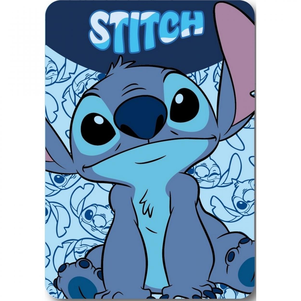LIL36-5570 STITCH BOY BLANKET POLAR FLEECE 100x140cm 55354