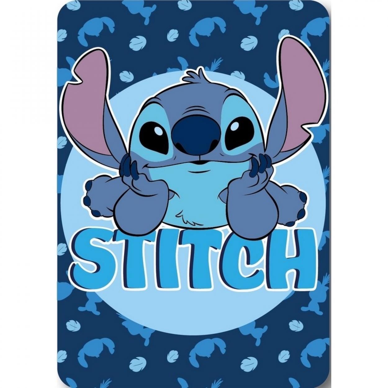LIL36-5418 STITCH BOY BLANKET POLAR FLEECE 100x140cm 55354