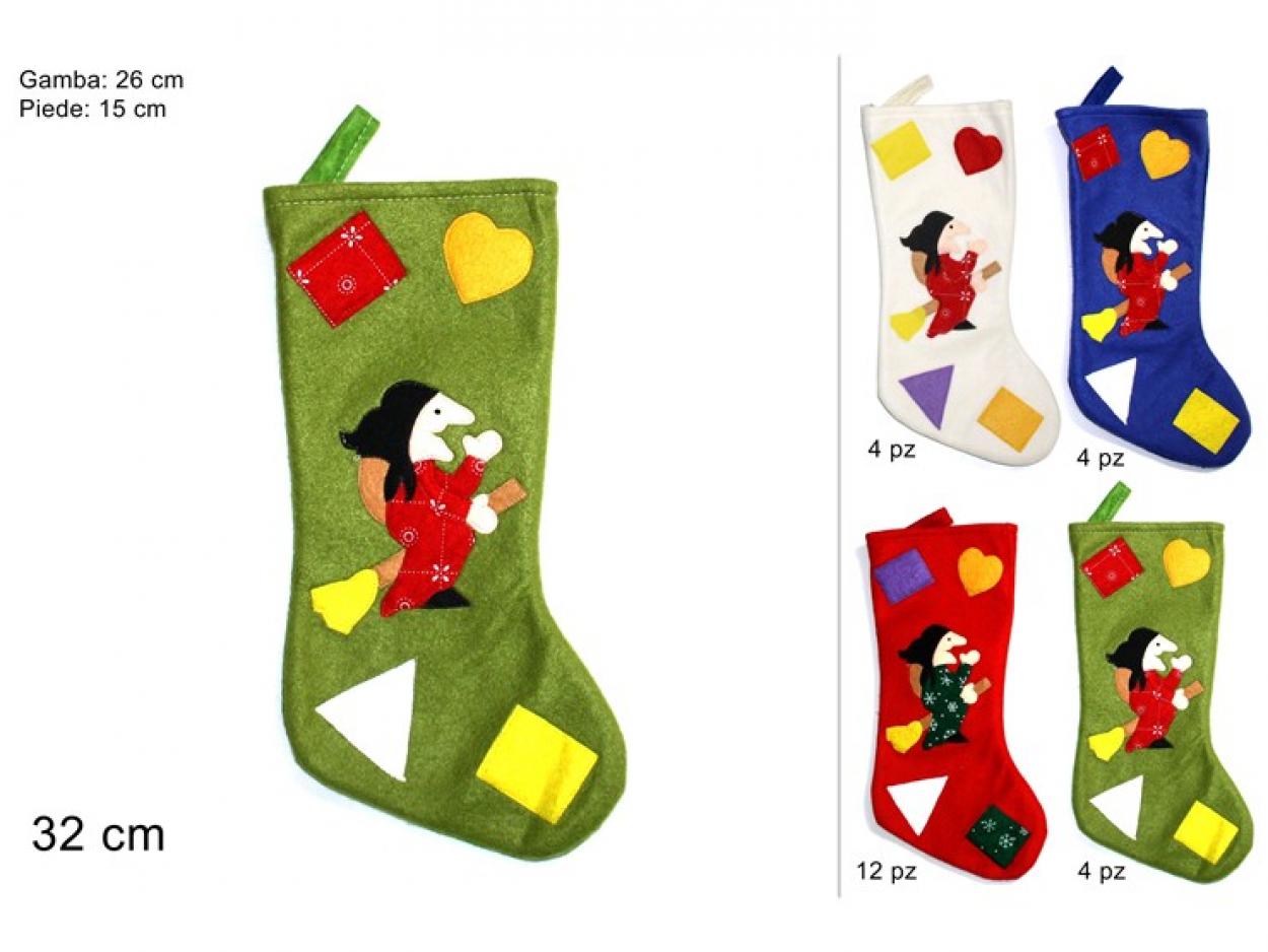 CALZA BEFANA 32cm 365027 40649