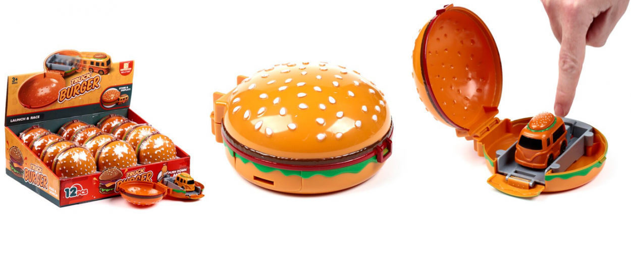 TY1002 FURGONE FOOD TRUCK HAMBUGER PRESS & LUNCH 41273