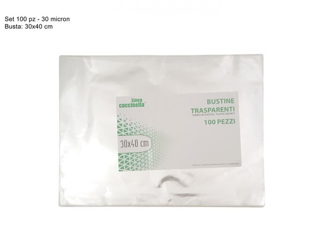 BUSTE TRASPARENTI 30x40cm 100pz 30MY 243848 40649