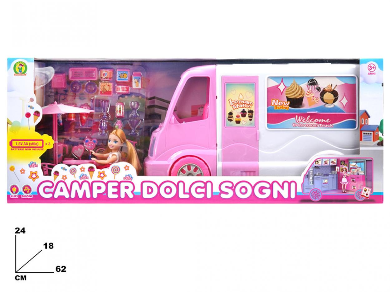 CAMPER DOLCI SOGNI CON BAMBOLA 138182 41272