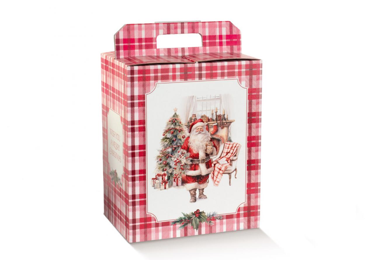 PAN+BOT 430X240X345 SANTA'S HOME 197791S 56065