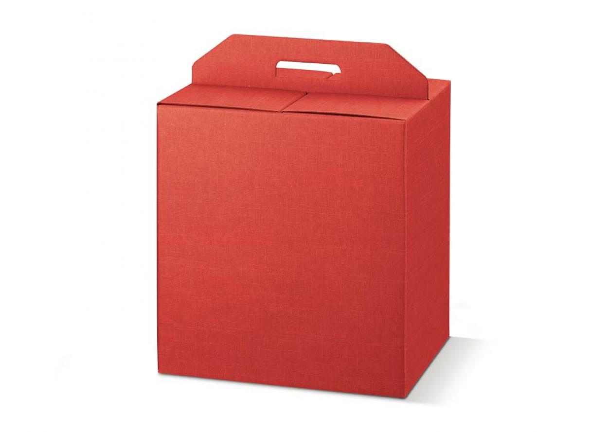 PAN+BOT 330X250X350 SETA ROSSO 113672S 56065