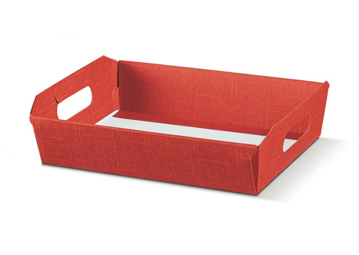 CESTO I.400X300X120 SETA ROSSO 113628S 56065