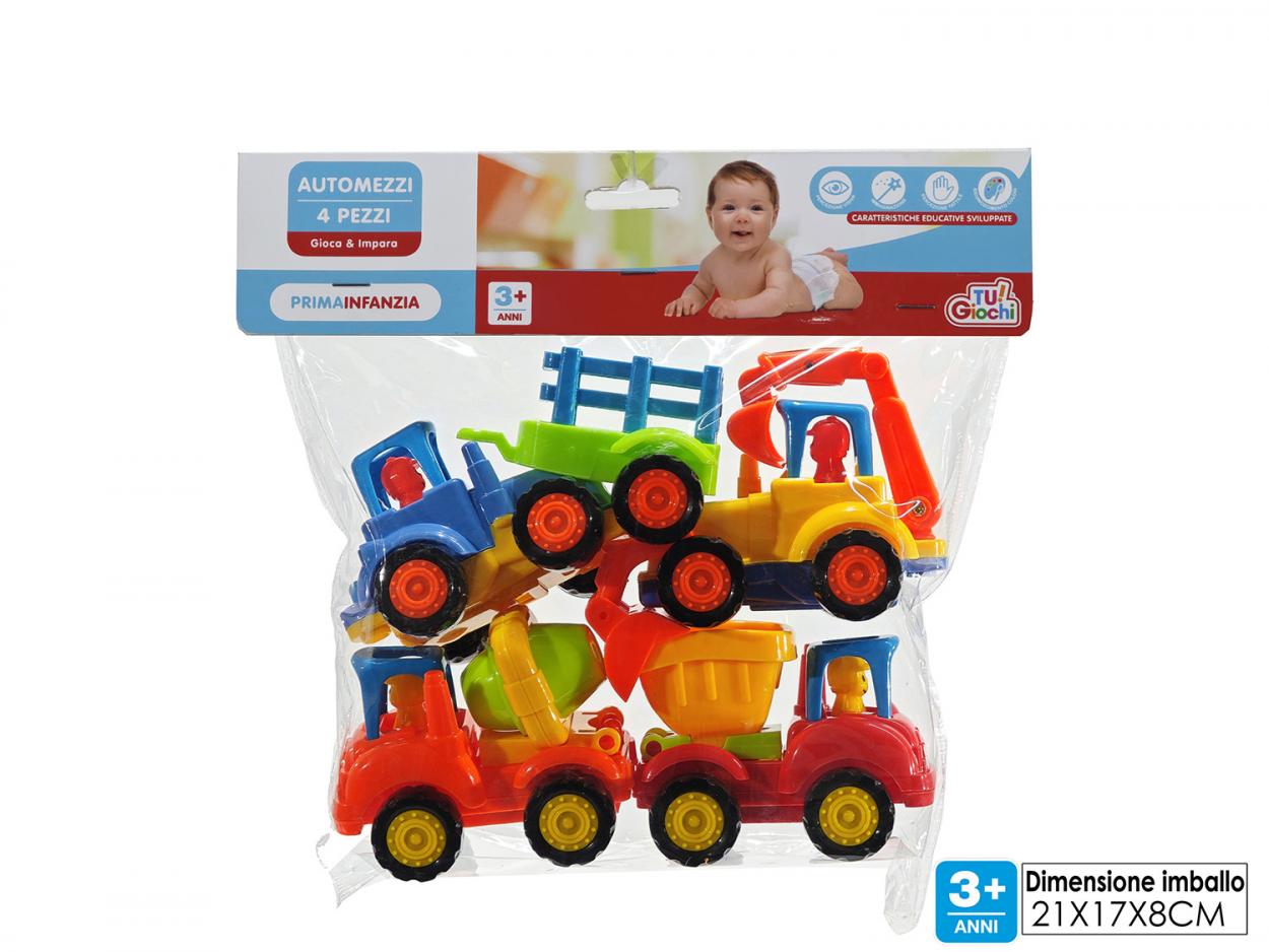 SET 4 AUTOMEZZI 100064 40619