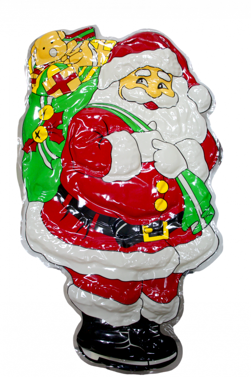 POSTER BABBO NATALE 3D 90cm 490451 40619