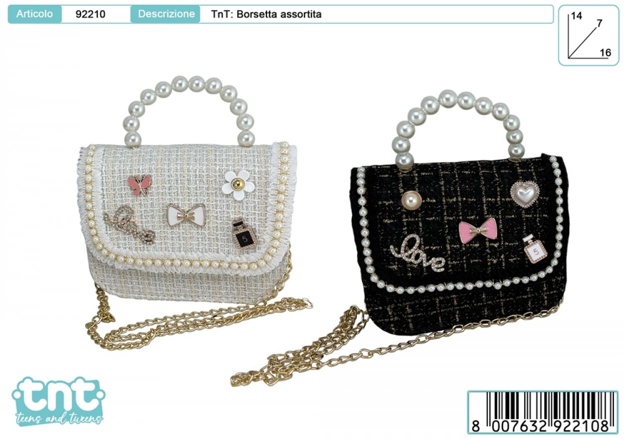 TNT LUXURY HANDBAG BORSETTA DELUXE 92210 41452