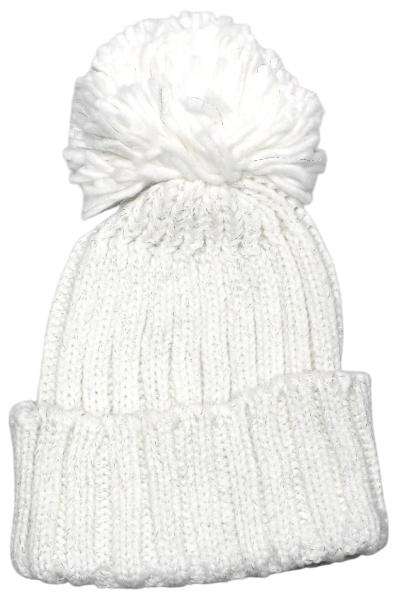 CAPPELLO 4520307 UNITO PONPON LUREX 351 BIANCO