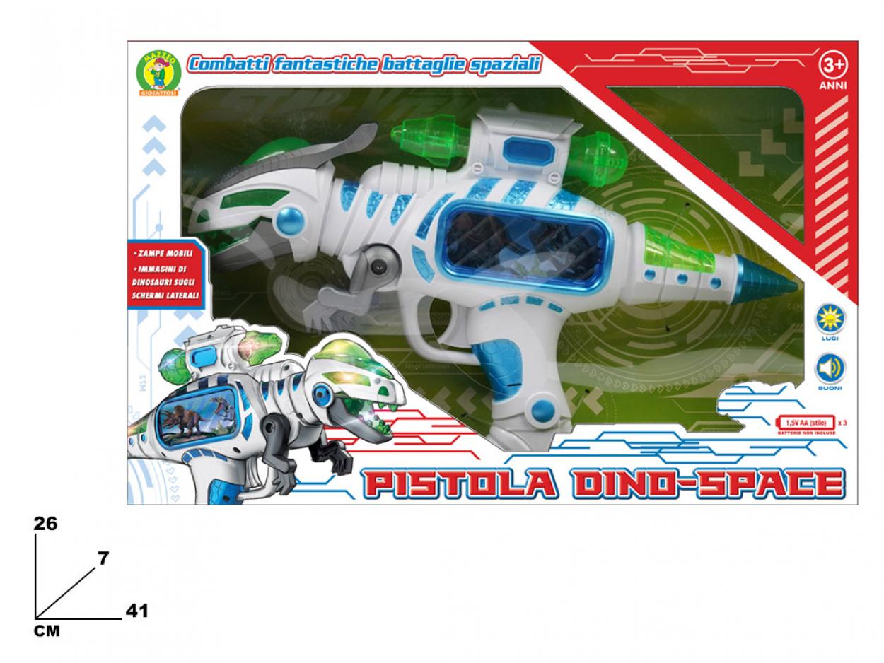 PISTOLA DINO SPACE CON LUCI E SUONI 127933 41272