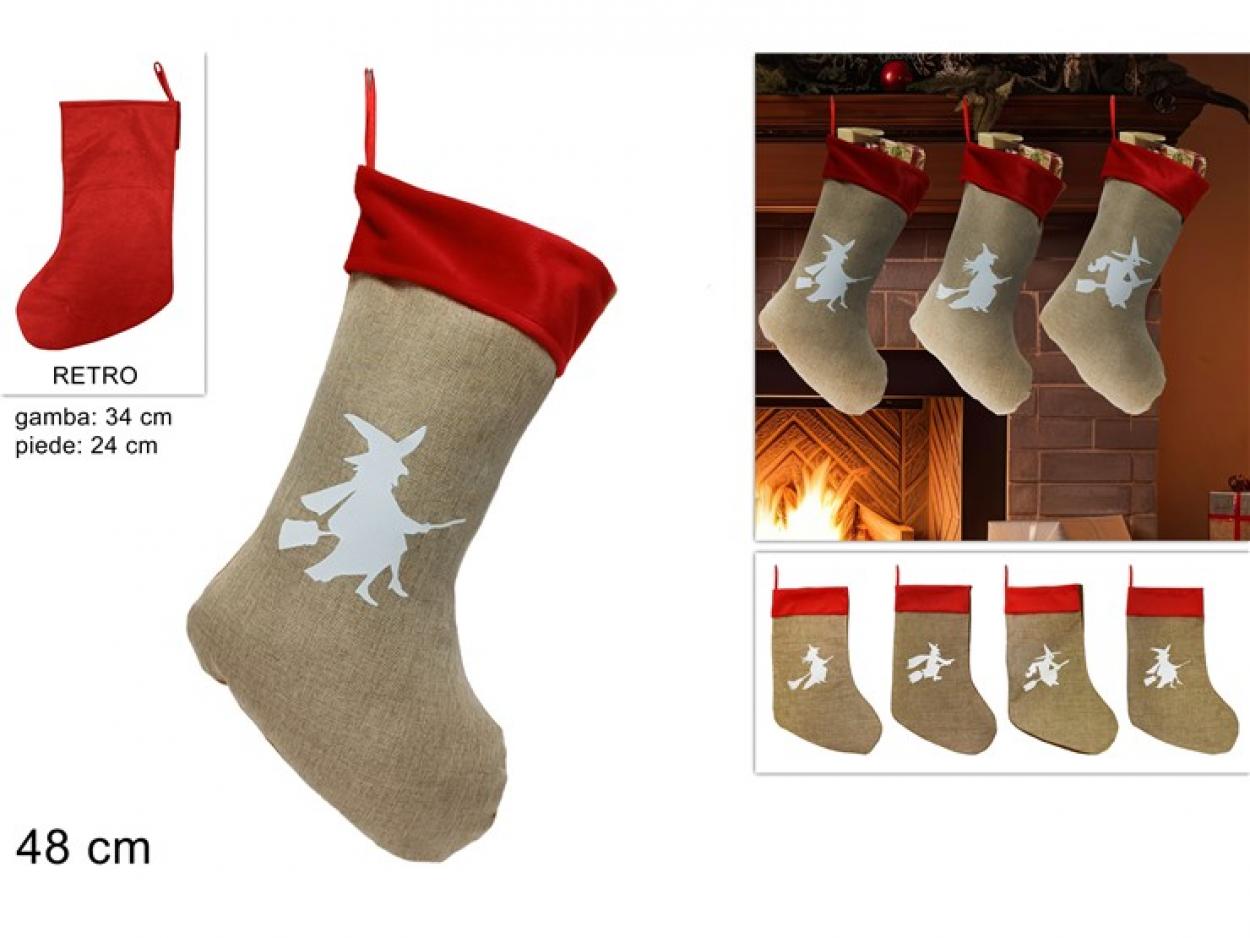 CALZA BEFANA MARRONE 853067 40649