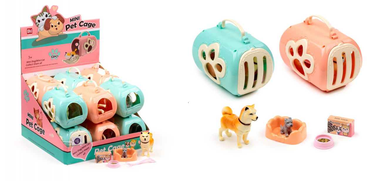 TY940 SET TRASPORTINO CANE SHIBA INU 5pz 41273