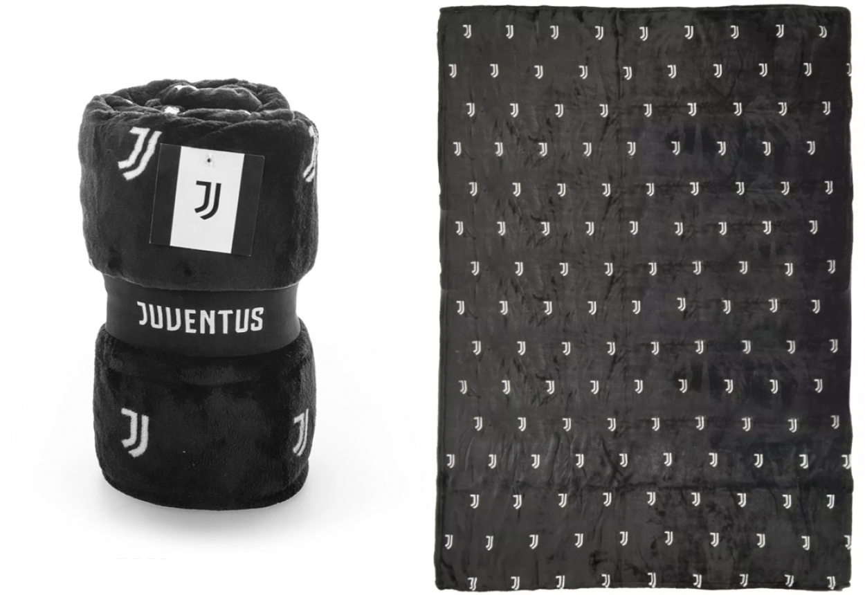9704160J001 150x210 PLAID SOFT TOUCH JUVENTUS CON BANDEROLL 40703