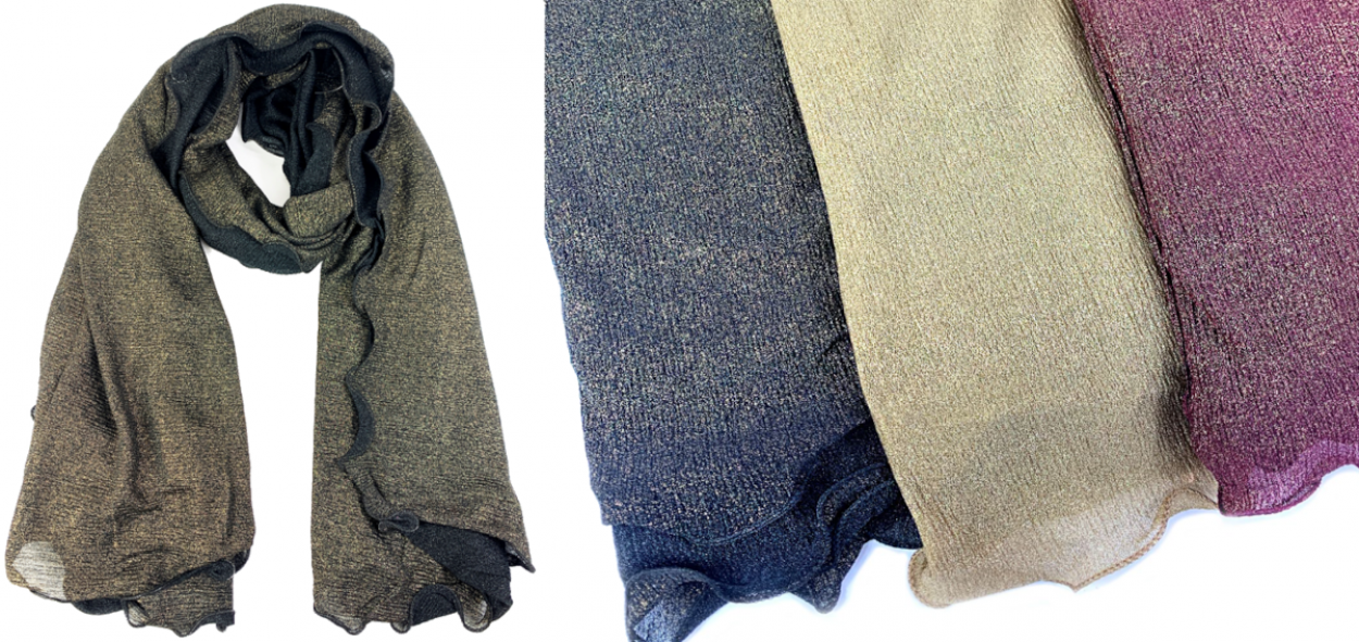 AC1331 SCIARPA DONNA LE KIKKE CON BUSTA OMAGGIO 41414