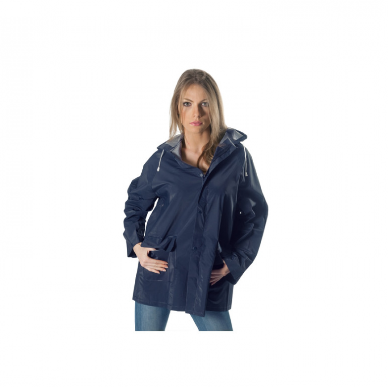 PL280BLXXL IMPERMEABILE PVC SP0,30 BLU XXL 40537