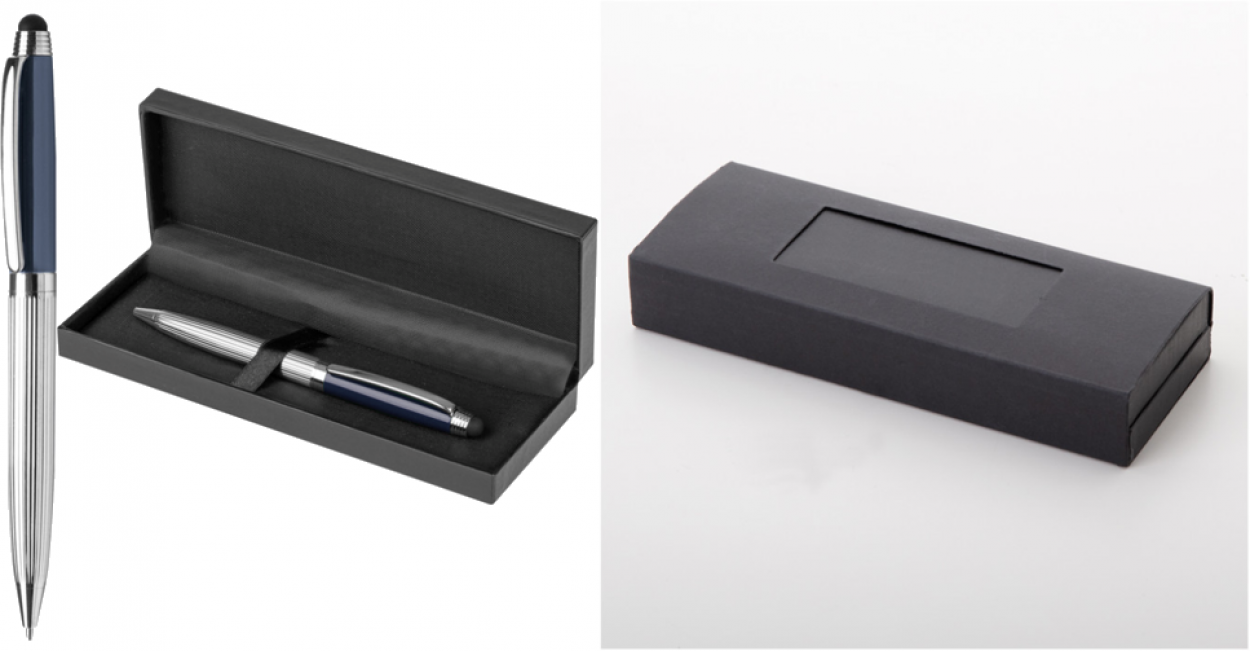 PD035BL PENNA SFERA METALLO BLU 40537