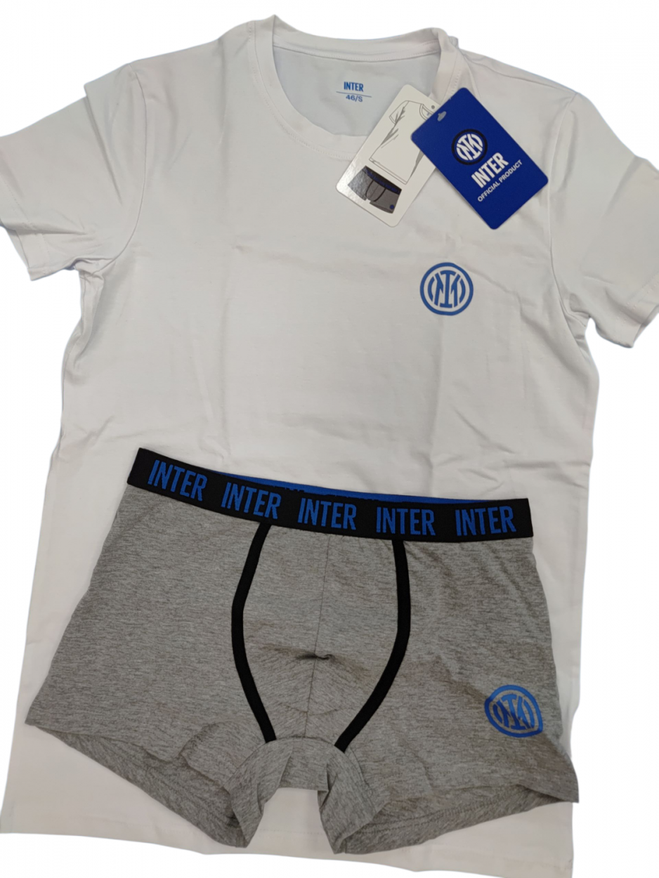 CMBIC101120 SET MAGLIA+BOXER INTER TG ADULTO 40703
