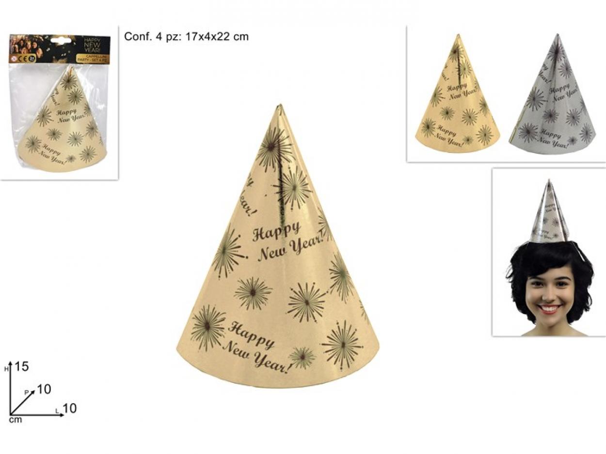 CAPPELLI 4pz HAPPY NEW YEAR 908767 40649