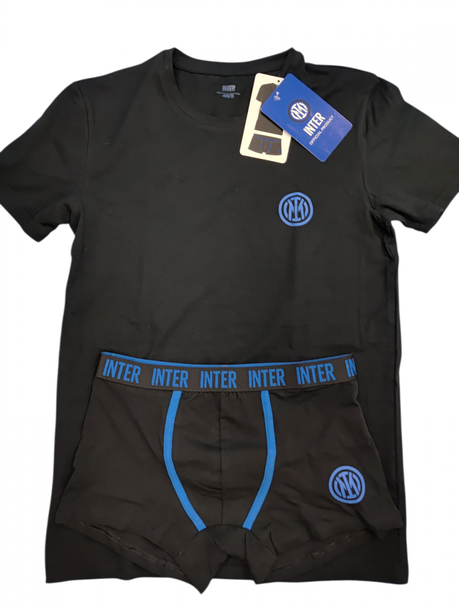 CMBIC101120 SET MAGLIA+BOXER INTER TG ADULTO 40703