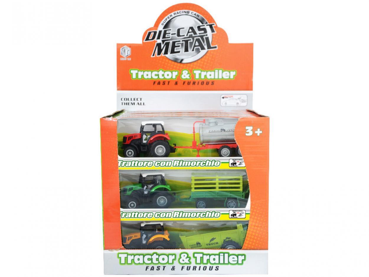 TRATTORE CON RIMORCHIO 074077 41272