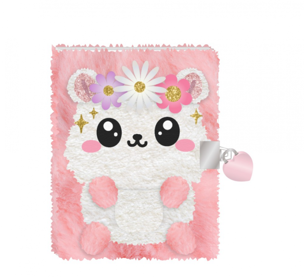 K10343ME-33397 DIARIO SEGRETO CON PENNA CRICETO TRI-COASTAL DREAMPOP 41434