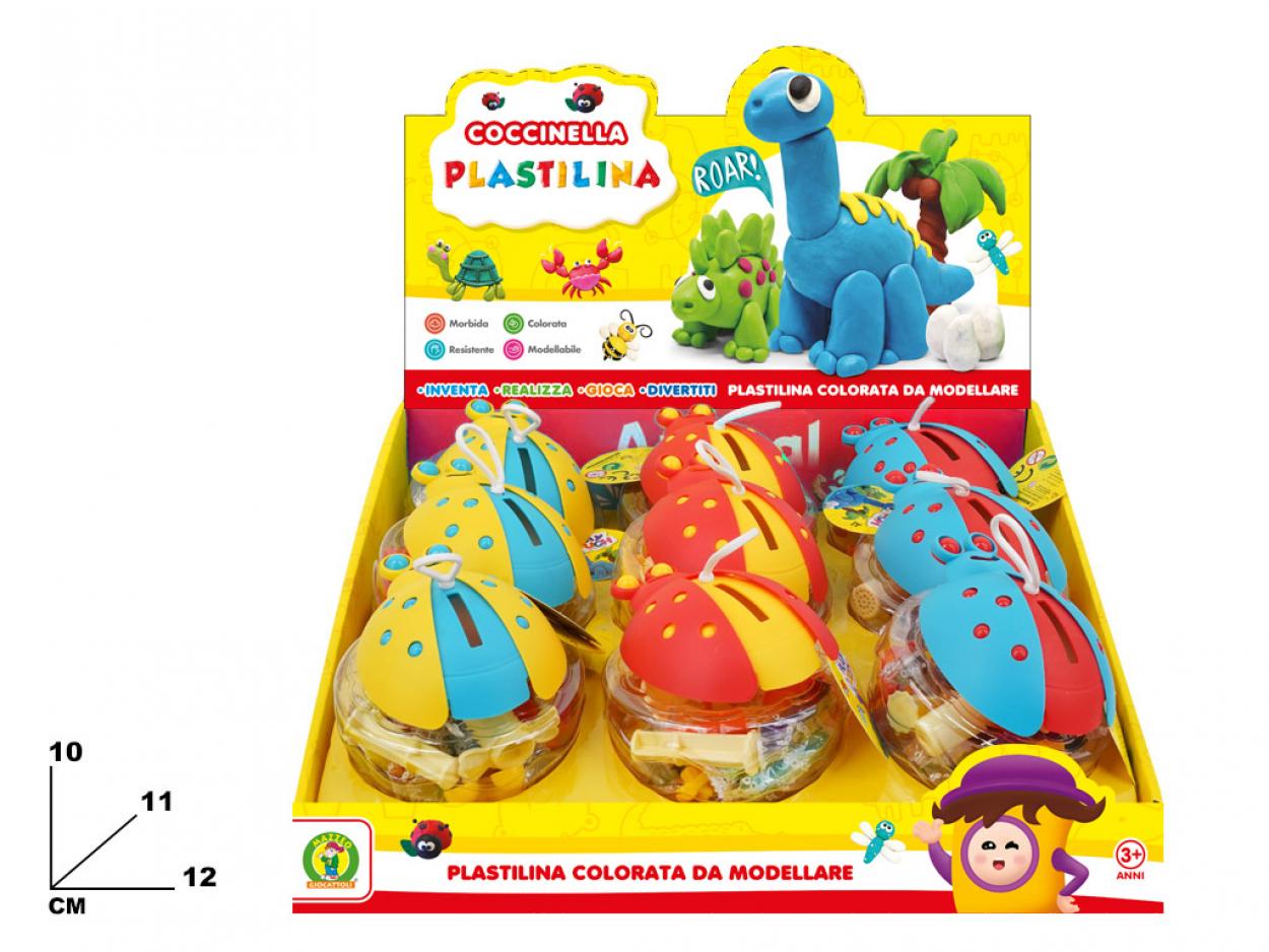DB COCCINELLA PLASTILINA 166987 41272